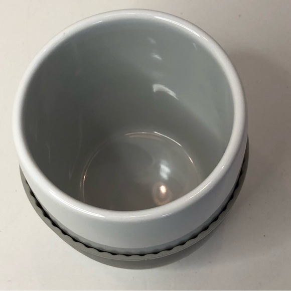 Pampered Chef Ceramic Microwave Cooker Egg Oatmeal Cake Silicone Grip - Picture 3 of 5